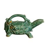 K1 - Vintage McCoy Art Pottery Turtle Planter Watering Vessel