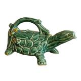 K1 - Vintage McCoy Art Pottery Turtle Planter Watering Vessel