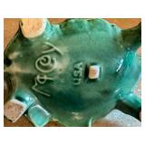 K1 - Vintage McCoy Art Pottery Turtle Planter Watering Vessel