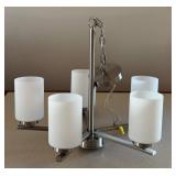 K - Patriot Lighting 5-Light Indoor Chandelier MV2439SN Satin Nickel Finish