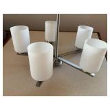 K - Patriot Lighting 5-Light Indoor Chandelier MV2439SN Satin Nickel Finish