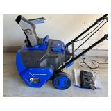 G - Snow Joe Cordless 40V Snow Blower with Battery, Charger & Manual