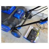 G - Snow Joe Cordless 40V Snow Blower with Battery, Charger & Manual