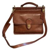 K - Coach Willis Leather Purse - Vintage