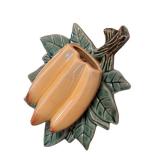 K - Vintage McCoy Pottery Bananas Wall Pocket Vase