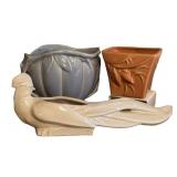 K - Vintage McCoy Pottery including a Vintage Nelson McCoy Lily Bud Vase