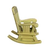 K1 - Vintage McCoy Vintage Rocking Chair Planter - Light Green Ceramic