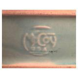 K1 - McCoy Cornucopia Vase & Vintage Nelson McCoy Pelican Planter - Turquoise (Lot of 2)