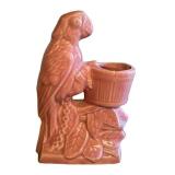 K - Vintage McCoy Cascade Vases & Vintage McCoy Pottery Pink Parrot Planter