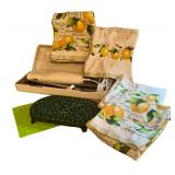 K1 - Electric Knife Set with Towels & Trivet - Kitchen Essentials