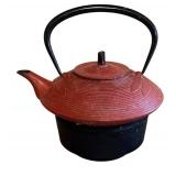 K - Assorted Tea Time Teaware - Teapot, Tea Canisters & Trivet, Pre-Owned