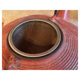 K - Assorted Tea Time Teaware - Teapot, Tea Canisters & Trivet, Pre-Owned