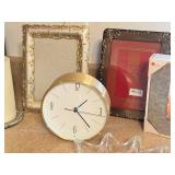 K - Home Decor Frames, Battery-Operated Candles (6-Inch) & Glass Dish 9.5-Inch