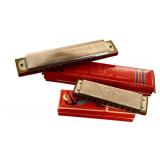 K2 - Vintage M. Hohner Marine Band No. 365 & 34B Harmonicas (Lot of 2) - Made in Germany