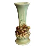 K2 - Vintage McCoy Pottery Nesting Birds Vase - 1940s-1950s