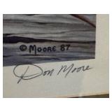 K - Don Moore Limited Edition Print 343/600 - 24.5 x 29 Inches Framed