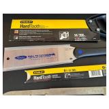 G - Stanley HardTooth Hacksaw Blades & Assorted Cutting Tools - Mixed