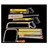 G - Stanley HardTooth Hacksaw Blades & Assorted Cutting Tools - Mixed