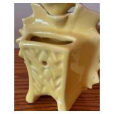 LLR - McCoy Pottery Vintage Bird & Squirrel Planters, Wall Pockets & Bird Bath (Lot of 5)