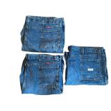 LLR - Wrangler Denim Carpenter Shorts - Size 48 (Lot of 3)