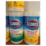 LLR - Clorox Disinfecting Wipes 85 Wipes Each - Fresh Scent & Crisp Lemon