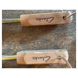 LLR - Clarks Wooden Shoe Lasts - Assorted Foot Forms with Brass Rods (England)