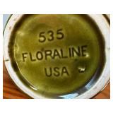 LLR - Vintage McCoy Pottery & Floraline Vase (Lot of 3) - Vintage 1940s-50s