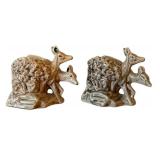 LLR - Vintage McCoy Fawn Planters (Lot of 2)
