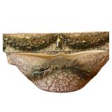 LLR - Vintage Mid Century McCoy Grecian Line Planters (Lot of 4) Crackle Glaze