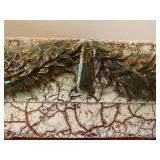 LLR - Vintage Mid Century McCoy Grecian Line Planters (Lot of 4) Crackle Glaze