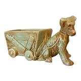 LLR - McCoy Vintage Art Pottery Dog Planter