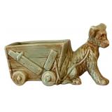LLR - McCoy Vintage Art Pottery Dog Planter