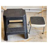 G - Drying Rack - Two Step Stools (Lot of 3)