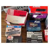 G - Assorted Screws, Nails & Fasteners and Plastic Organizer Box