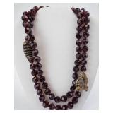 Heidi Daus Double-Strand Beaded Necklace with Serpent Clasp (Includes Heidi Daus Box: Not Shown)