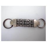 Lois Hill STERLING SILVER Indonesia Chainmail Key Chain