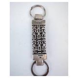 Lois Hill STERLING SILVER Indonesia Chainmail Key Chain