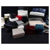 Assorted Jewelry Boxes & Cases - Mixed Lot of Presentation Boxes -Used