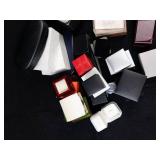 Assorted Jewelry Boxes & Cases - Mixed Lot of Presentation Boxes -Used