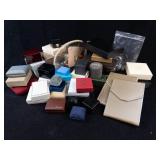 Royal Aura, Krementz & Assorted Jewelry Boxes - Mixed Gift Boxes & Pouches -Used