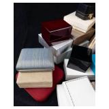 Royal Aura, Krementz & Assorted Jewelry Boxes - Mixed Gift Boxes & Pouches -Used