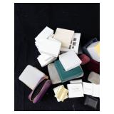 Roger Burke Jewellers & Rachel Galley Assorted Jewelry Boxes, Pouches & Cases. -Used Condition