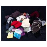 Pearlfection & Assorted Cloth Drawstring Pouches - Mixed Lot -Used condition.