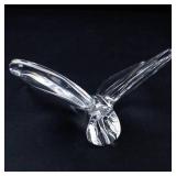 Baccarat Crystal Butterfly Sculpture - Made in France