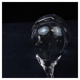 Glass Elephant Figurine