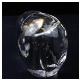 Glass Elephant Figurine