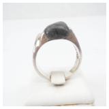 MB-63 Mexican Sterling Silver Statement Ring - Size 10.75