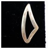 Aerie Sterling Silver Diamond-Shaped Open Frame Earrings