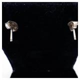 Aerie Sterling Silver Diamond-Shaped Open Frame Earrings