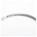 Sterling Silver Hoops (925) - Hammered Large Hoop Earrings